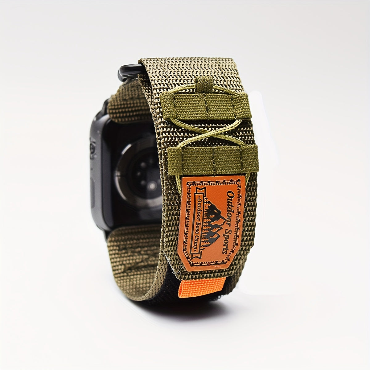 Rugged Alpine Loop Nylon Watch Band for Apple Watch Ultra & Series 9–1 – Durable Tactical Strap (49mm/ 42mm)