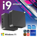 Windows 11 Pro Intel Core i9 8950HK  Mini PC Computer 16GB 1TB 2TB 4K Gaming Computer WiFi6 USB Portable Mini Desktop PC