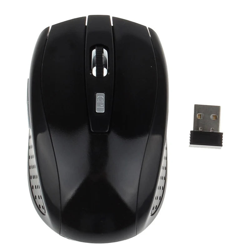 2.4G USB Red Optical Wireless Mouse 6D Computer Laptop Gaming Mouse Ergonomic Wireless Mouse