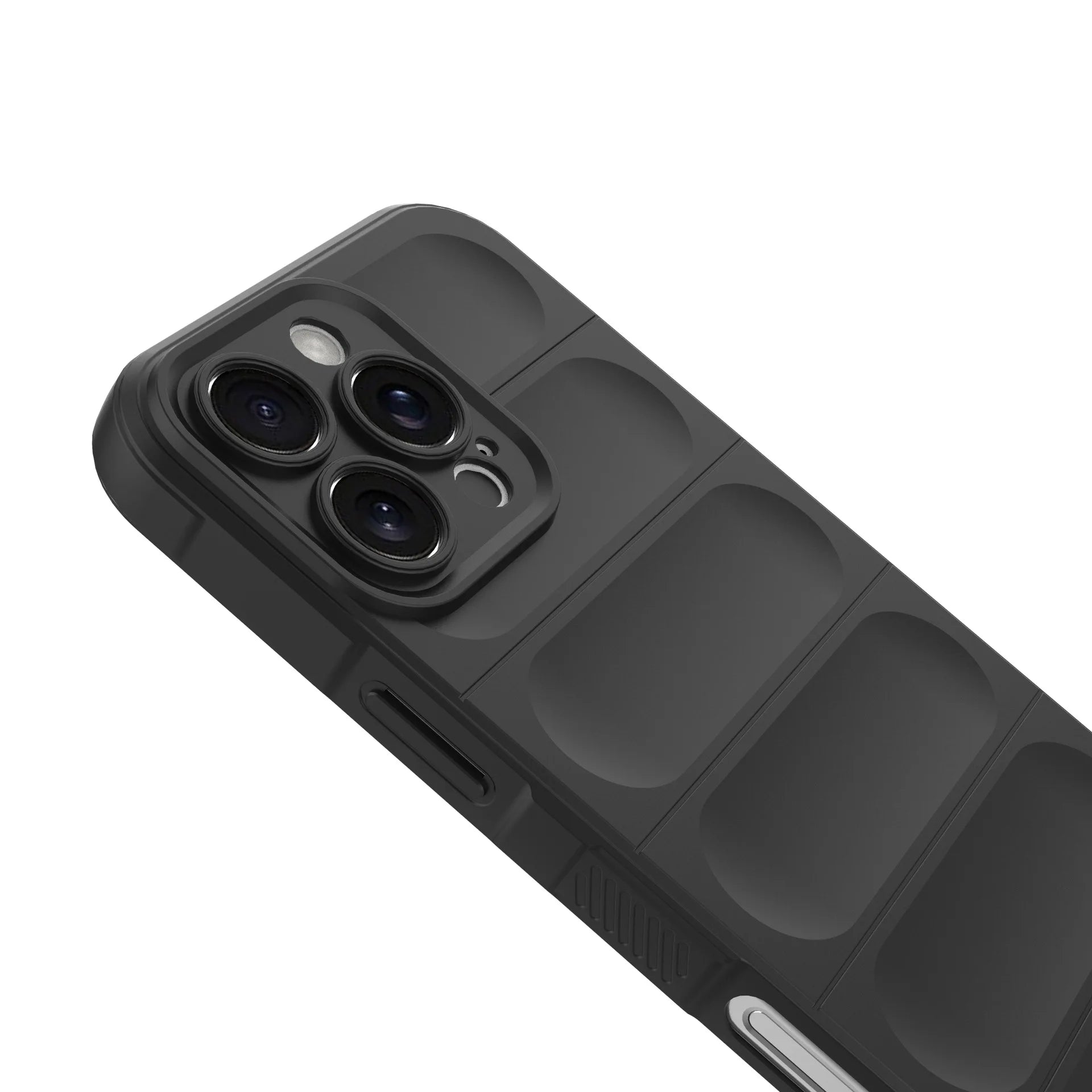 Anti-Fall Silicone Back Cover for iPhone – Soft Case for Air 16E through 17/16/15/14/13/12/11 Pro Max XS X 7 8 Plus
