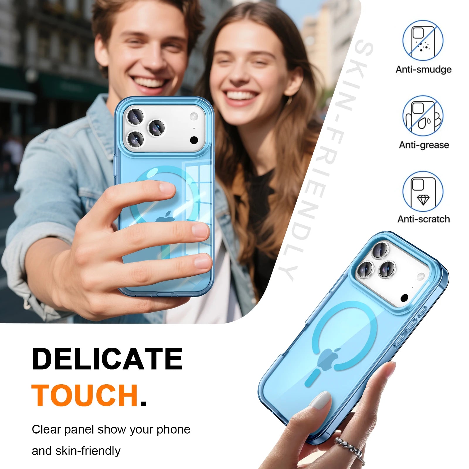 Magnetic Case for iPhone 17: Full-Body Protective Shell