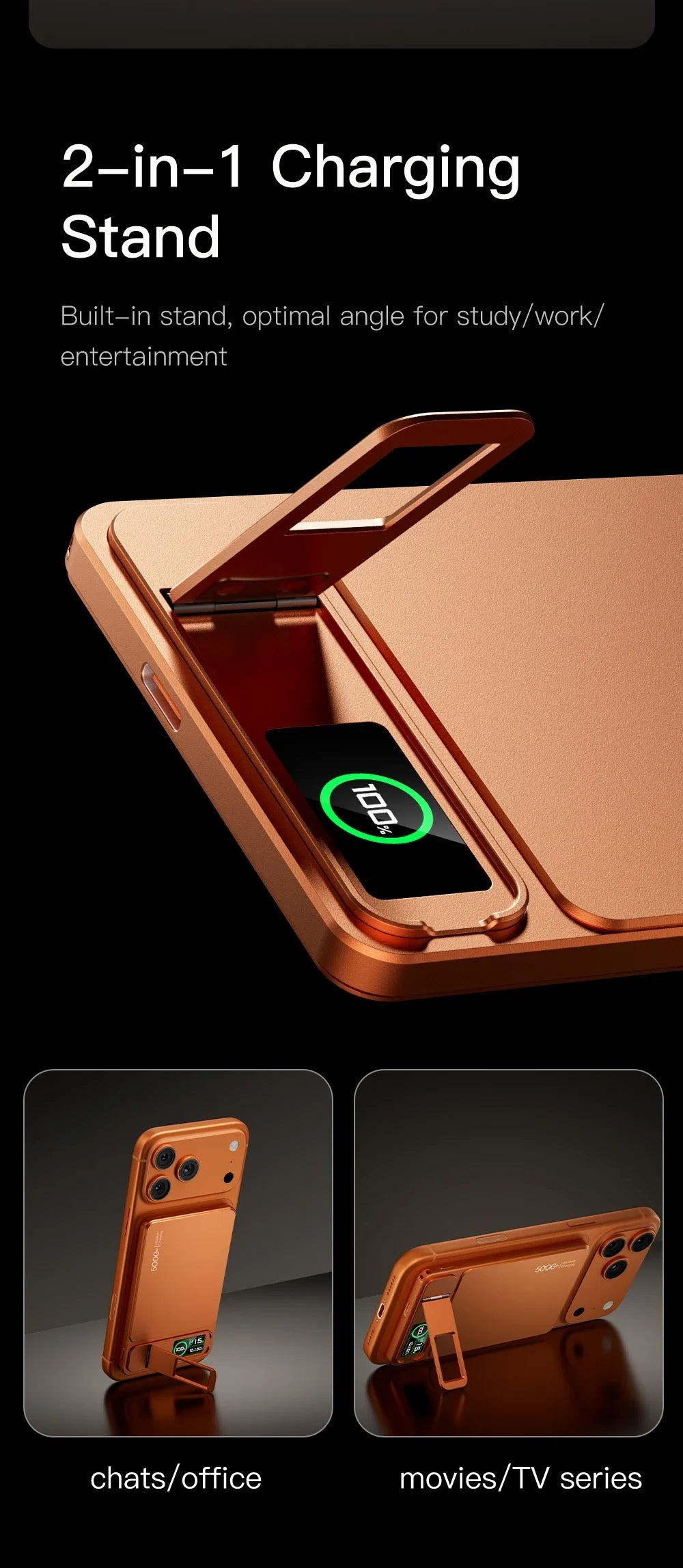 MagSafe Magnetic Powerbank 10000mAh 15W Qi Wireless PD 20W Fast Charging for iPhone 12–17 Pro & Apple Watch