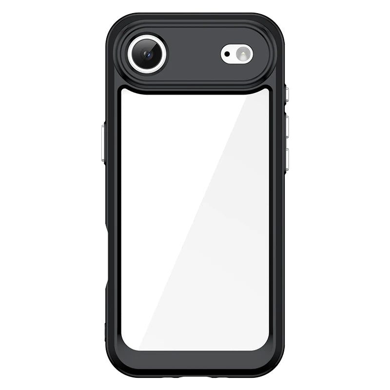 iPhone 17 Air Transparent TPU Case — Durable Hard Shell, Frosted Translucent, Fits iPhone 17 Pro Max