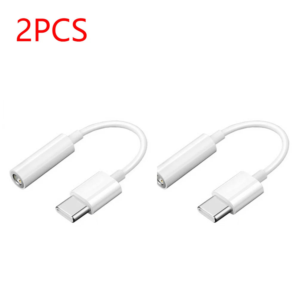 Type-C Audio Cable & Headset Adapter – 10cm Earphone Converter for Smartphone, 3.5mm Jack & Portable Accessories
