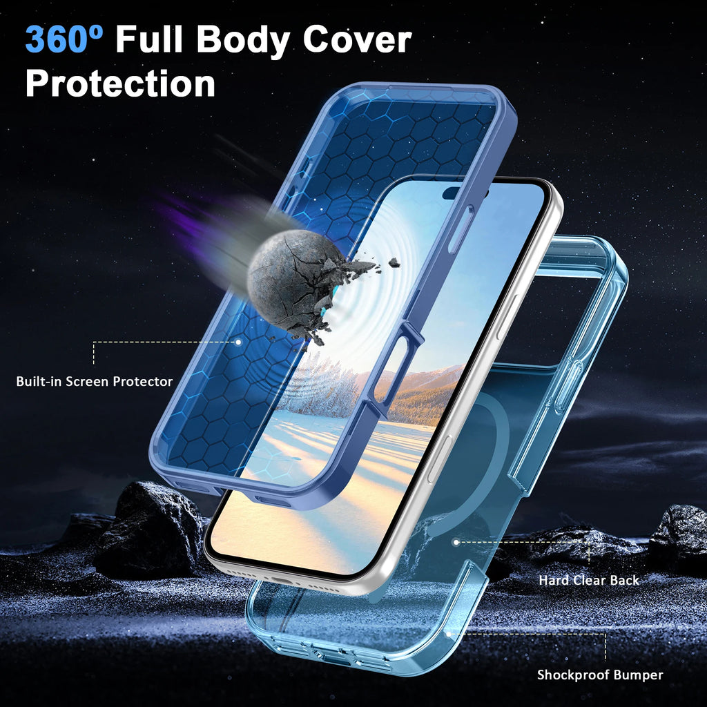 Magnetic Case for iPhone 17: Full-Body Protective Shell
