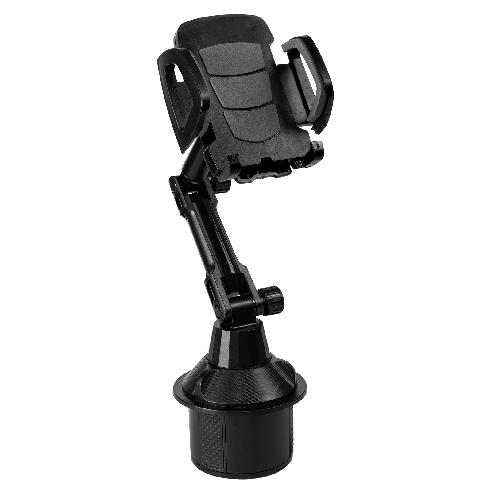 Universal 360° Car Phone & Cup Holder Stand – Support for Smartphones, Bottles, Long Mount, In-Car Mobile Bracket Accessories