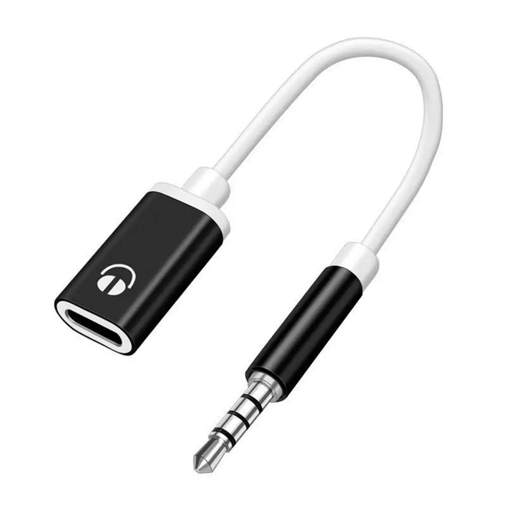 Type-C to 3.5mm Headphone Converter – 3.5mm Male to USB-C Female Audio Adapter for MP3 Players, Laptops, and Tablets