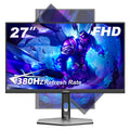 27 Inch 380Hz FHD IPS Gaming Display 0.5ms GTG Computer Monitor FreeSync HDR VESA Vertical Adjust