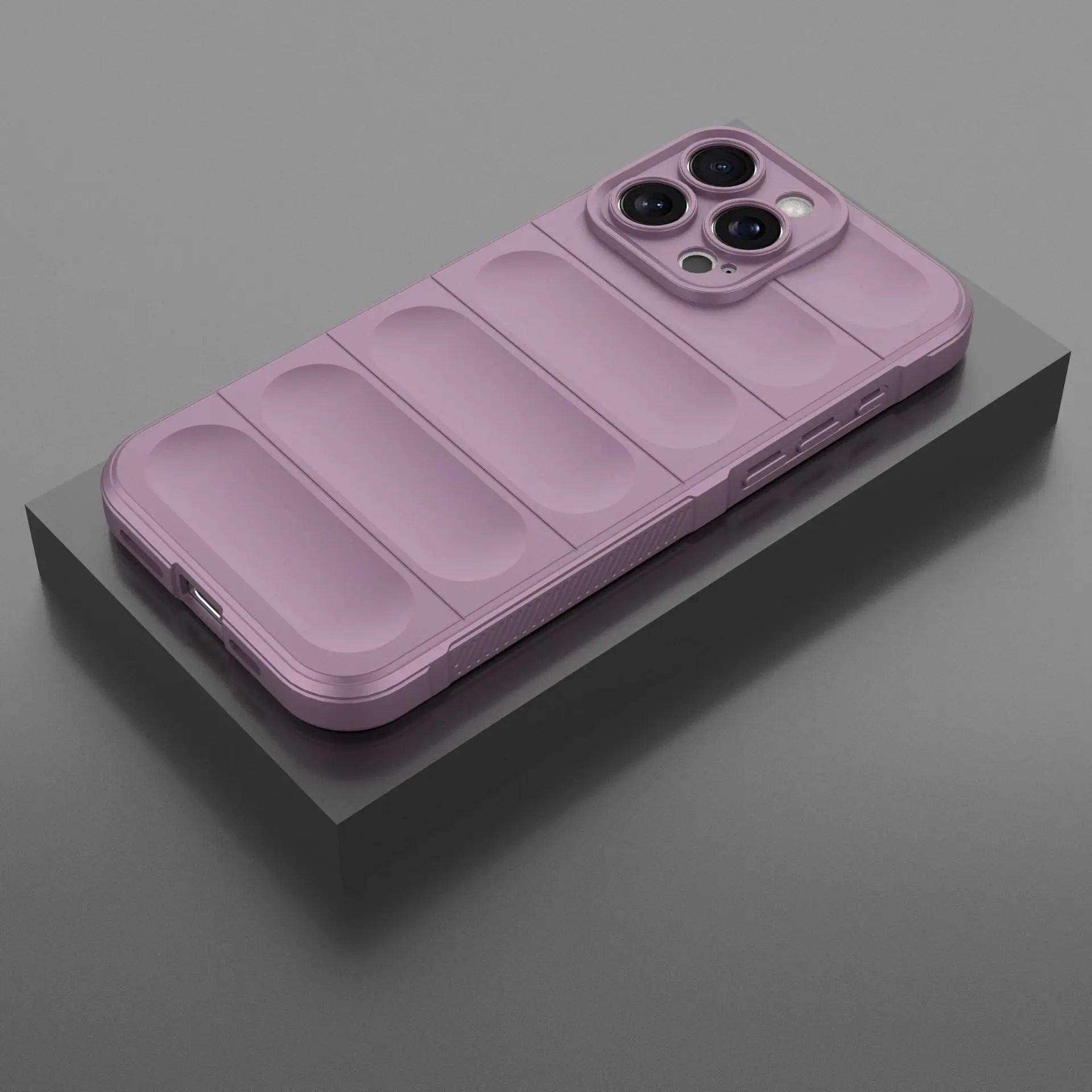 Anti-Fall Silicone Back Cover for iPhone – Soft Case for Air 16E through 17/16/15/14/13/12/11 Pro Max XS X 7 8 Plus