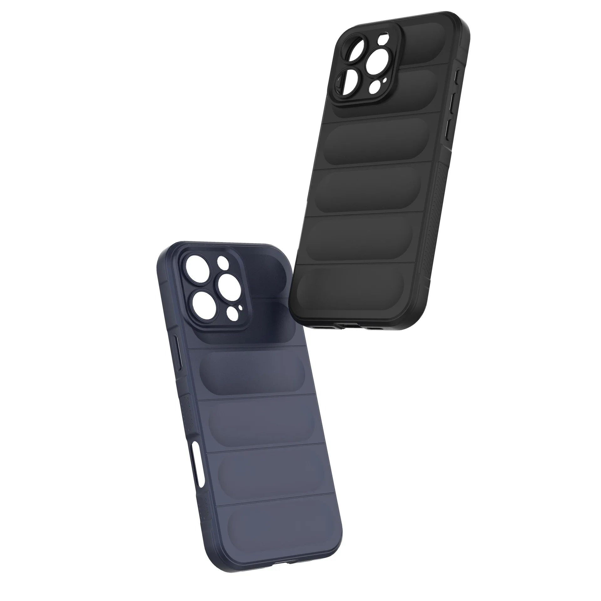 Anti-Fall Silicone Back Cover for iPhone – Soft Case for Air 16E through 17/16/15/14/13/12/11 Pro Max XS X 7 8 Plus