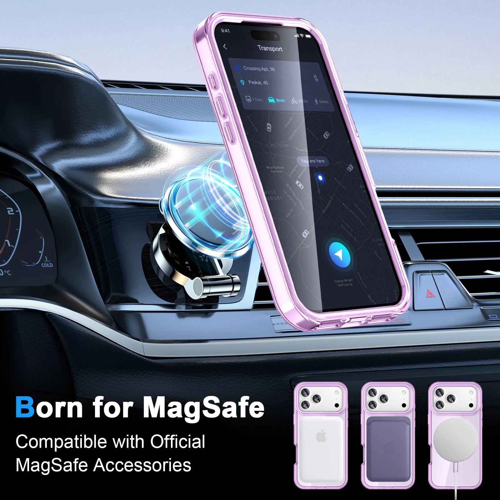 Magnetic Case for iPhone 17: Full-Body Protective Shell