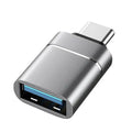 USB 3.0 To Type-C OTG Adapter 10Gb/s Plug And Play USB3.0 To USB C Female-Male USBA To USBC Converter Data Transmission