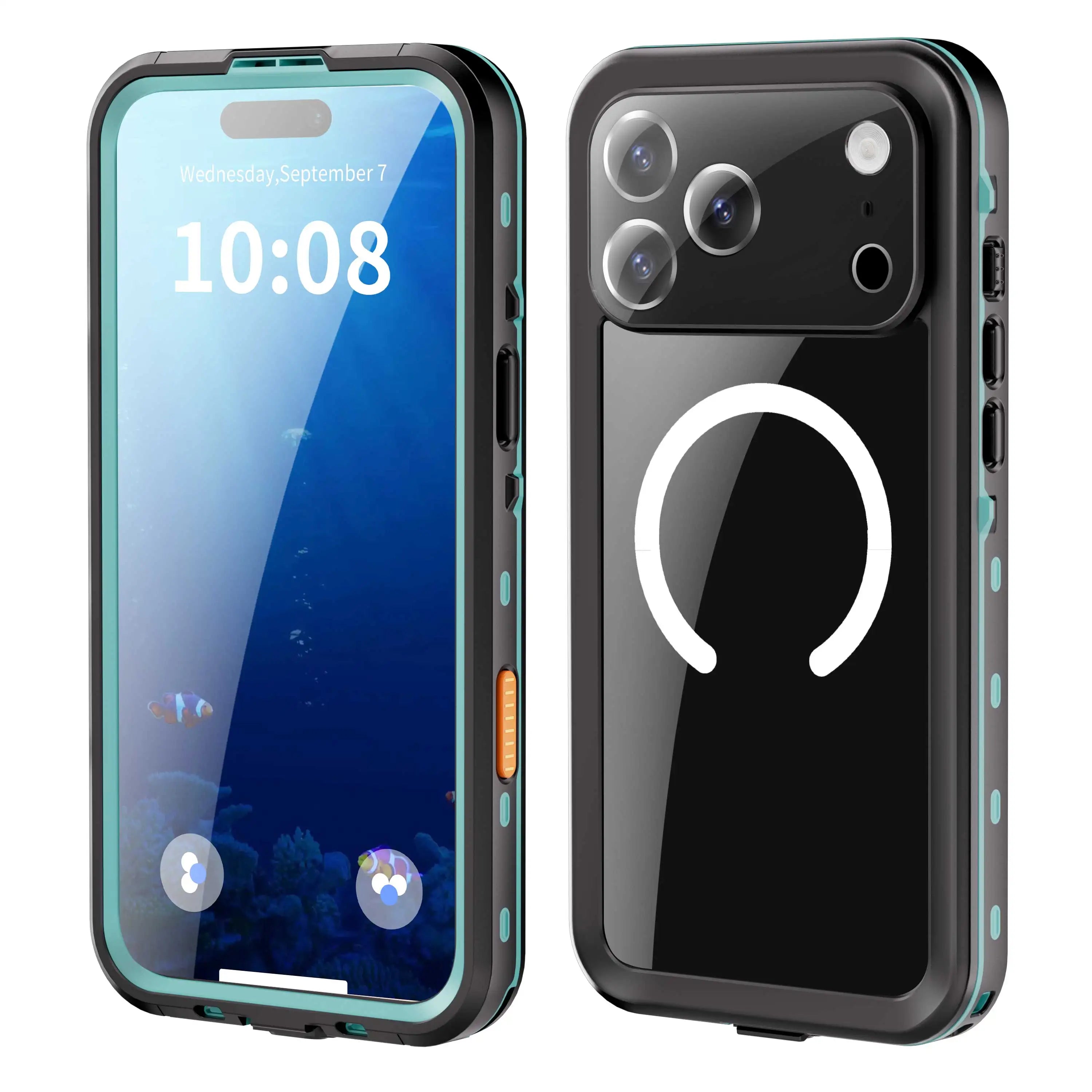 Professional IP68 Waterproof Case for iPhone 17 Series (Pro Max, Pro, Air) — Shockproof, Dustproof Protection