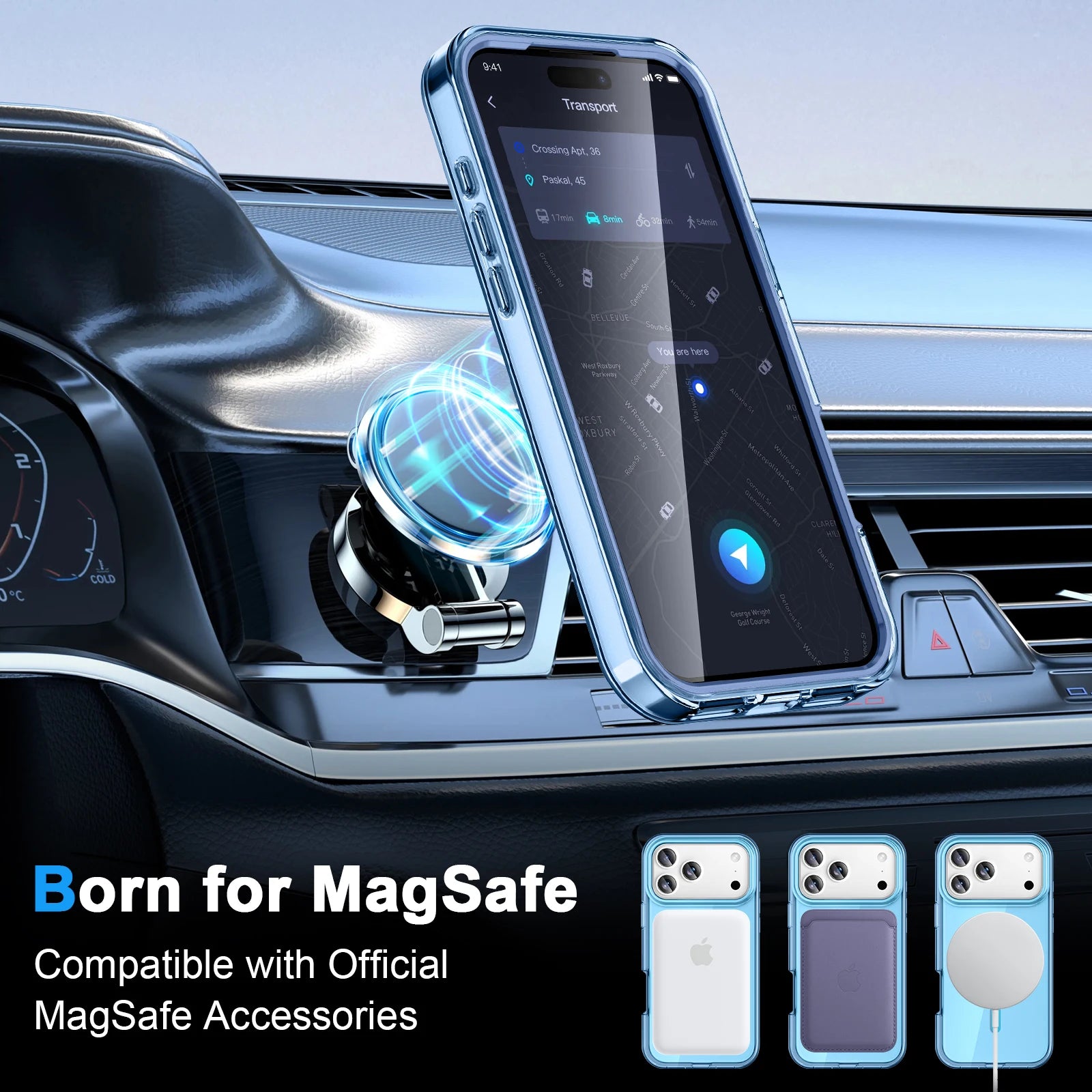 Magnetic Case for iPhone 17: Full-Body Protective Shell