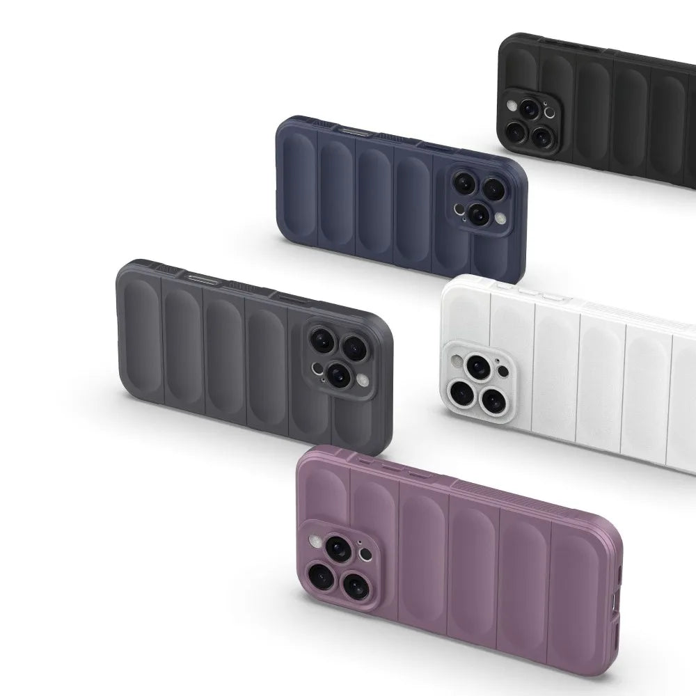 Anti-Fall Silicone Back Cover for iPhone – Soft Case for Air 16E through 17/16/15/14/13/12/11 Pro Max XS X 7 8 Plus