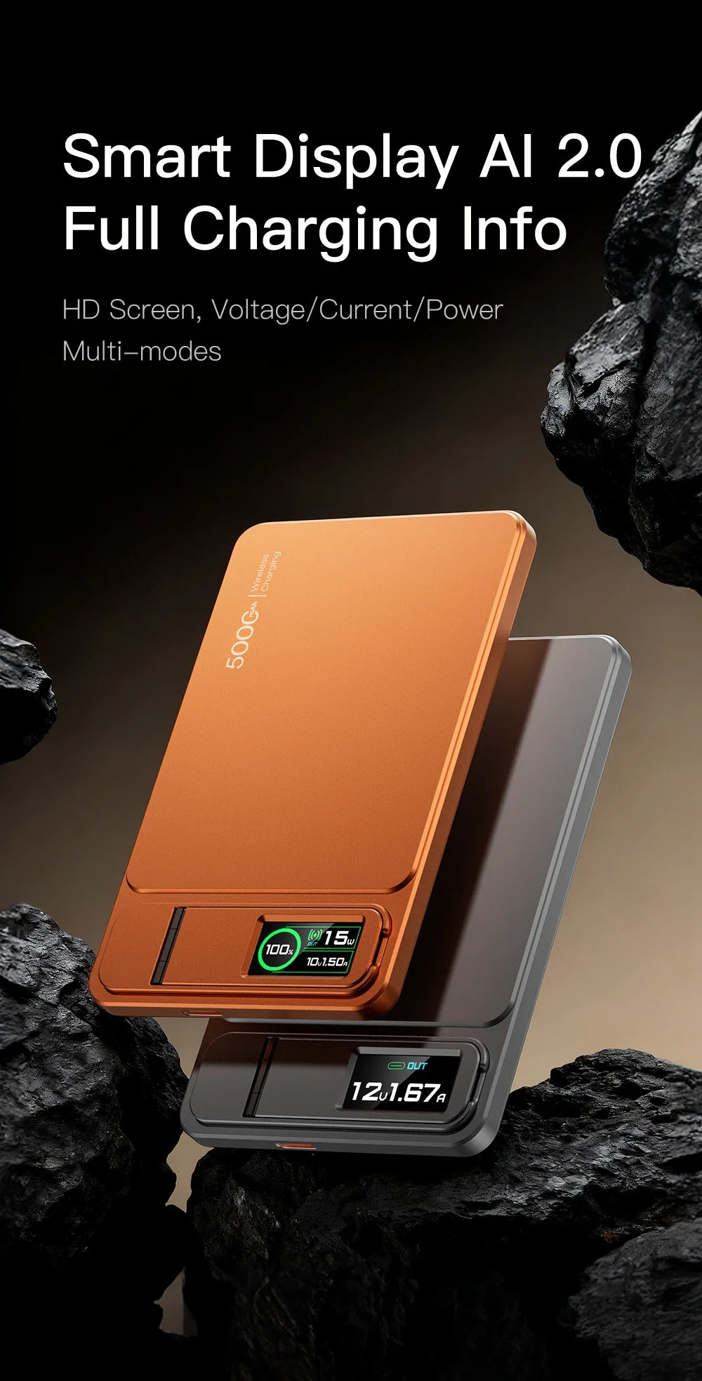 MagSafe Magnetic Powerbank 10000mAh 15W Qi Wireless PD 20W Fast Charging for iPhone 12–17 Pro & Apple Watch