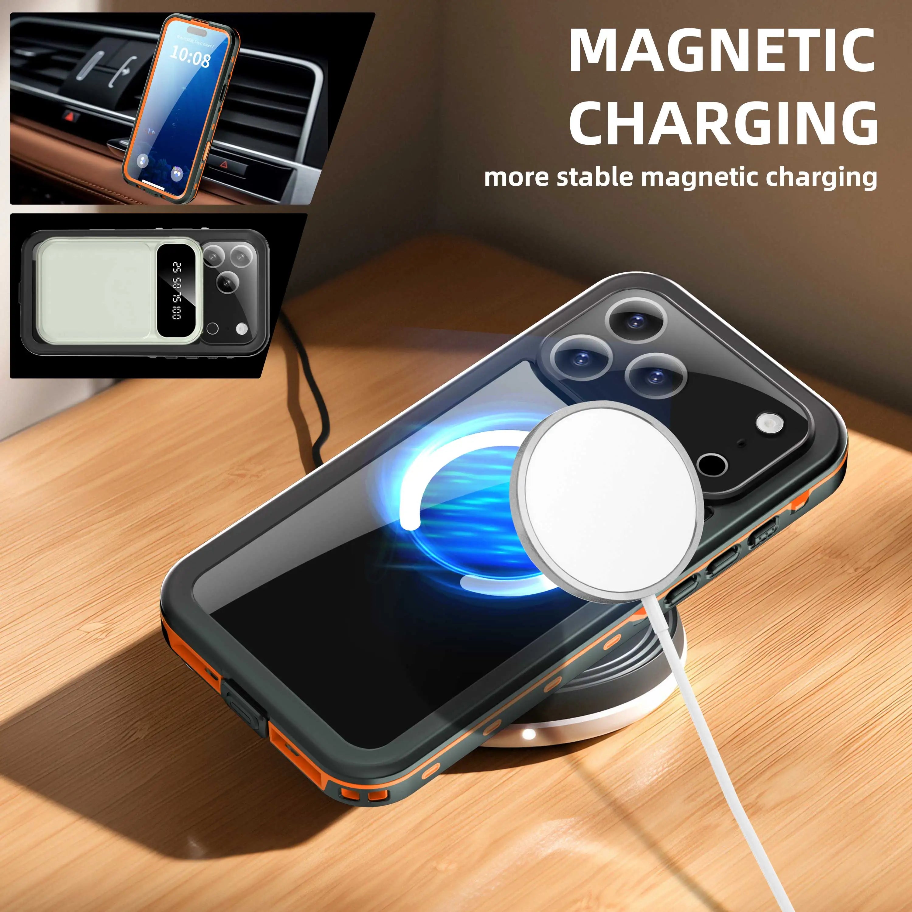 Professional IP68 Waterproof Case for iPhone 17 Series (Pro Max, Pro, Air) — Shockproof, Dustproof Protection