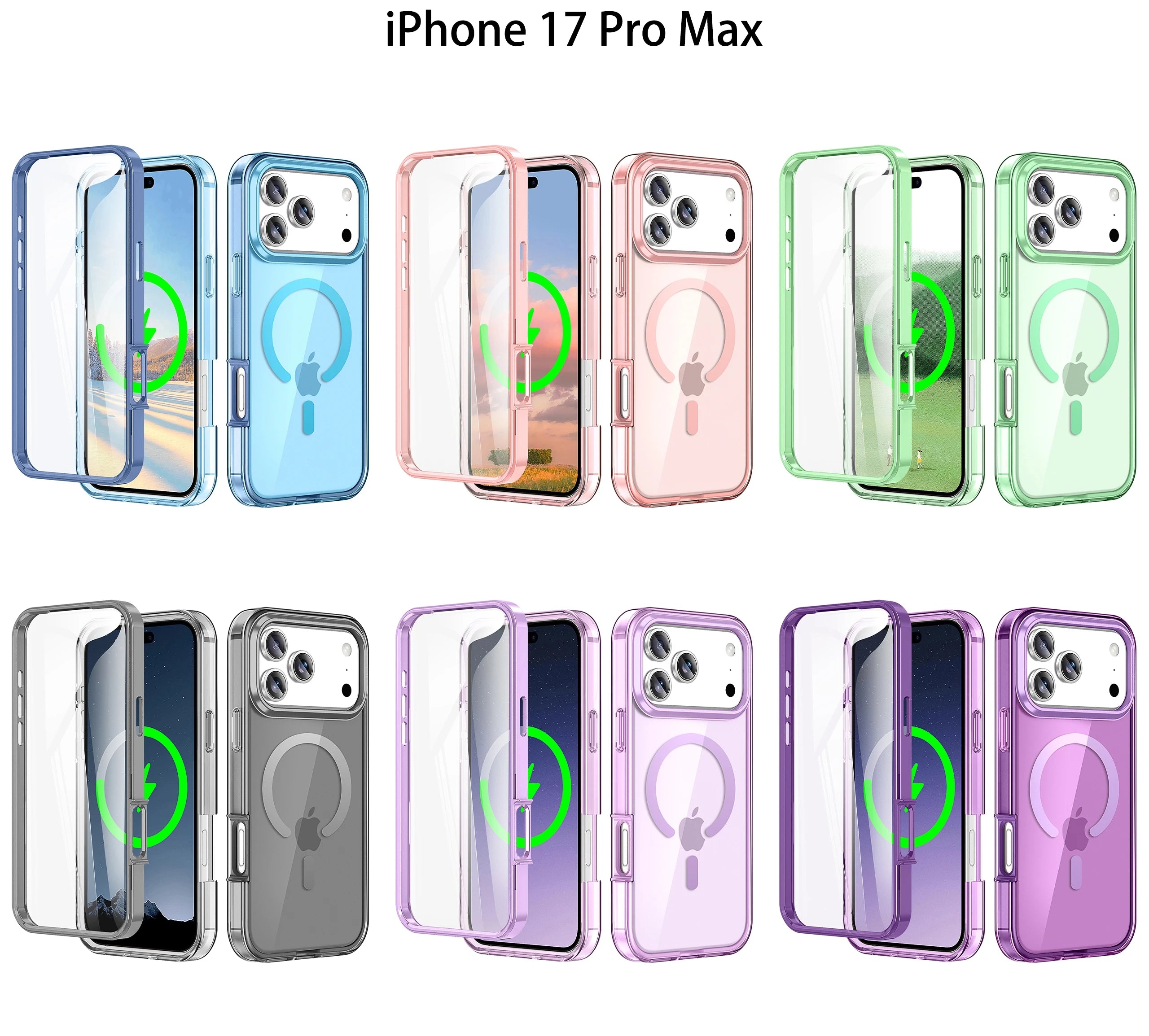 Magnetic Case for iPhone 17: Full-Body Protective Shell