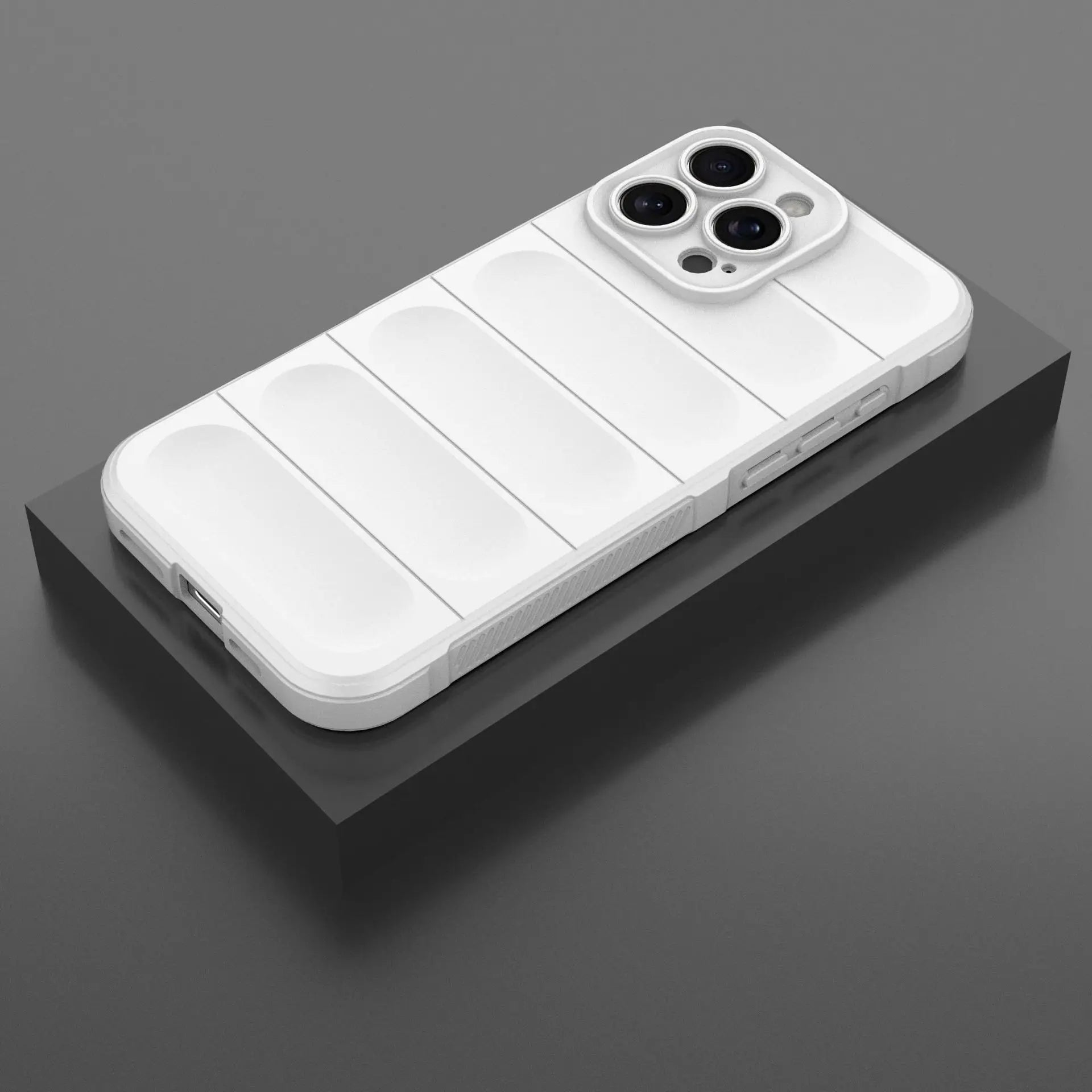 Anti-Fall Silicone Back Cover for iPhone – Soft Case for Air 16E through 17/16/15/14/13/12/11 Pro Max XS X 7 8 Plus