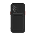 Soft Silicone Slot Wallet Card Holder Case for Samsung Galaxy (S24–S20 FE, Note20 Ultra, A51/A71/A54)